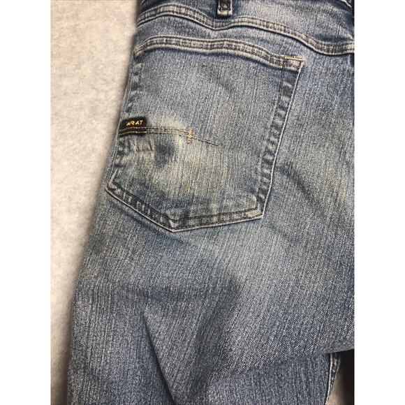 ARIAT Rebar M4 Relaxed Boot Jeans Mens Size 40x34 Workwear - Picture 13 of 16